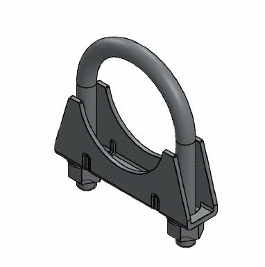 Clamping Piece, exhaust system