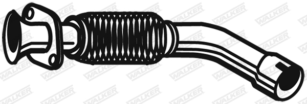 Corrugated Pipe, exhaust system (09986)