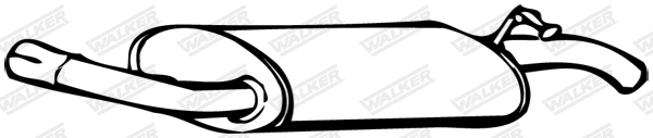 Rear Muffler (14850)