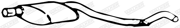 Centre Muffler (14555)