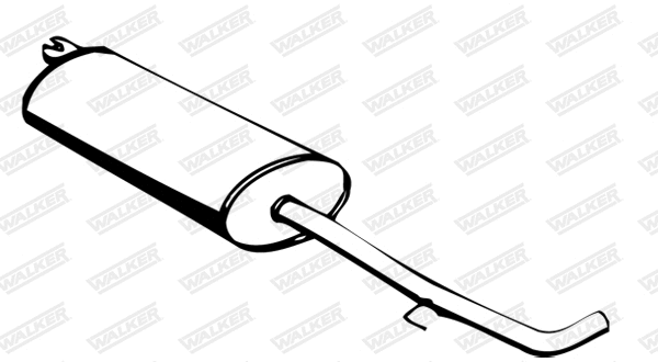 Rear Muffler (01730)