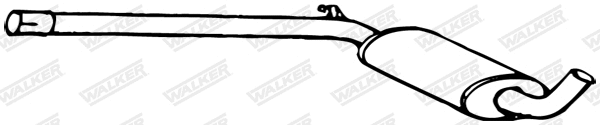 Centre Muffler (70524)
