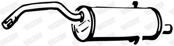 Rear Muffler (09035)