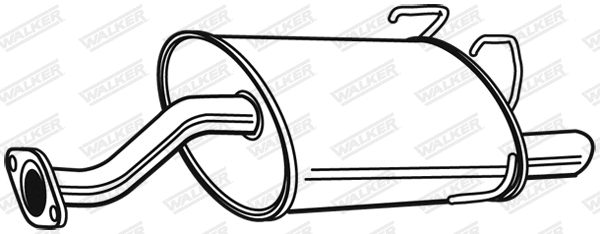 Rear Muffler (22191)