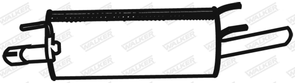 Rear Muffler (22776)