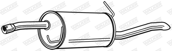 Rear Muffler (23159)