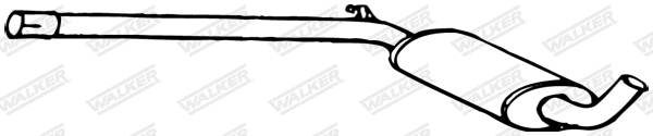 Centre Muffler (16991)