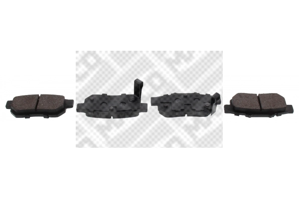 Brake Pad Set, disc brake (6887)