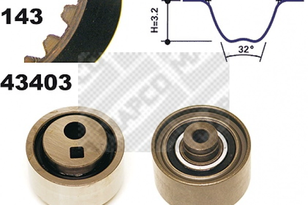 Timing Belt Kit (23403)