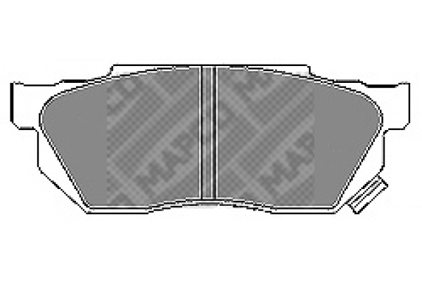 Brake Pad Set, disc brake (6247)