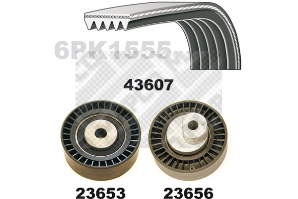 V-Ribbed Belt Set (23607)