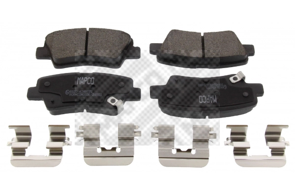 Brake Pad Set, disc brake (6620)