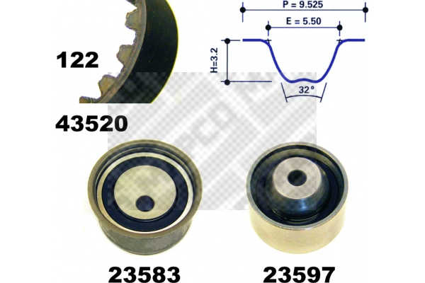 Timing Belt Kit (23520)