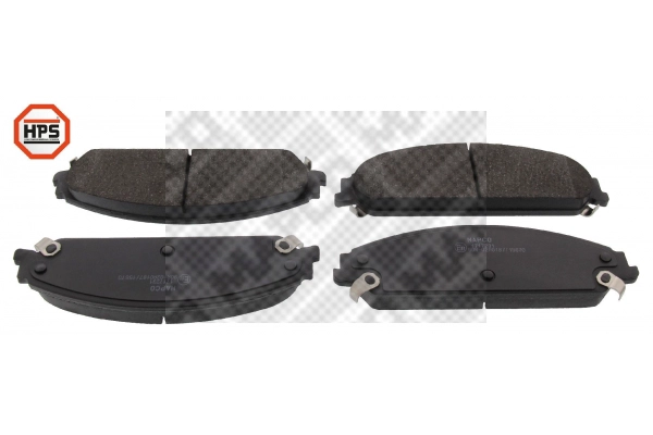 Brake Pad Set, disc brake (6894HPS)