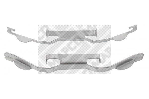 Accessory Kit, disc brake pad (9639)
