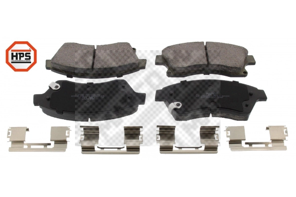 Brake Pad Set, disc brake (6956HPS)
