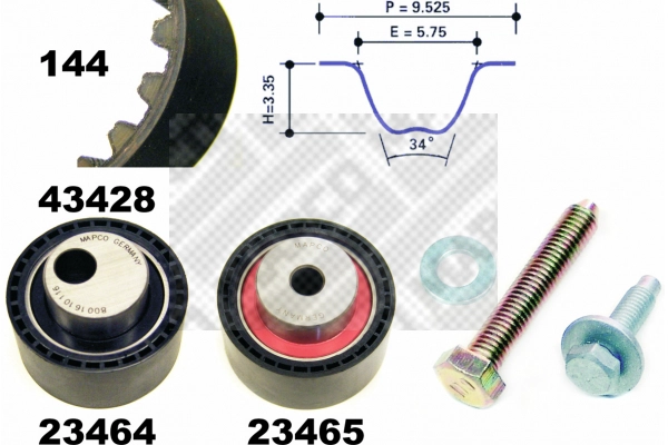Timing Belt Kit (23428)