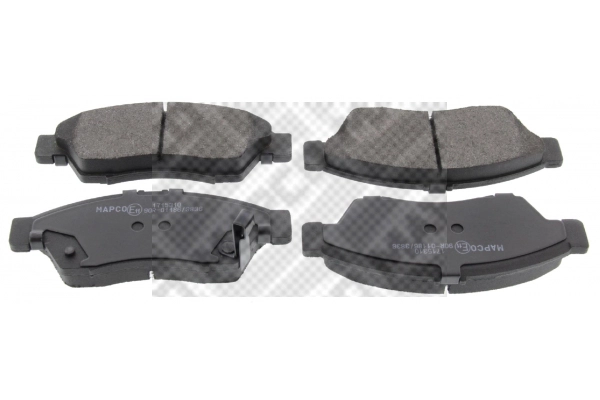 Brake Pad Set, disc brake (6762)