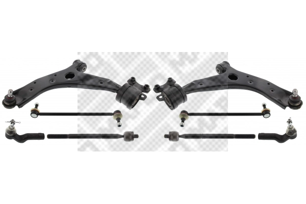 Control/Trailing Arm Kit, wheel suspension (53521)