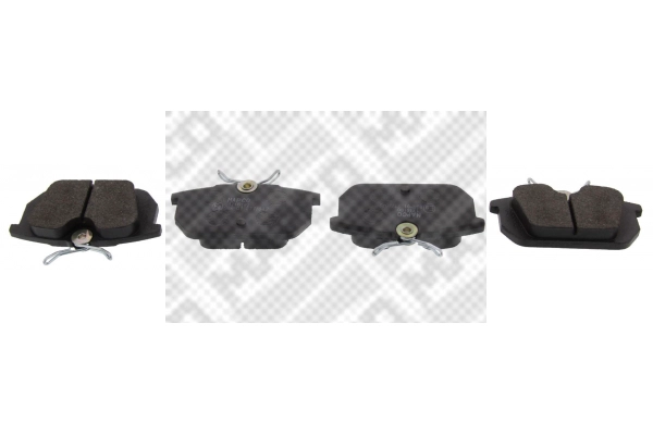 Brake Pad Set, disc brake (6269)