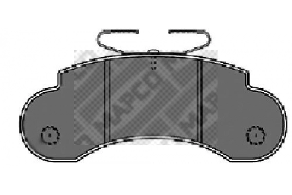 Brake Pad Set, disc brake (6379)
