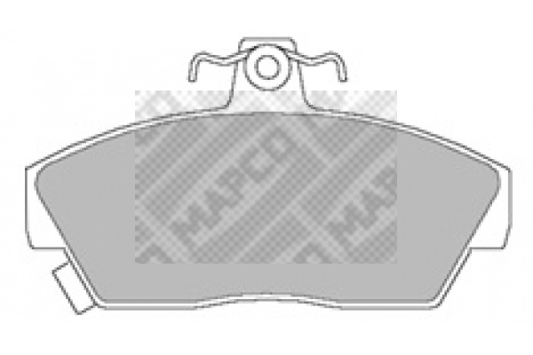Brake Pad Set, disc brake (6526)