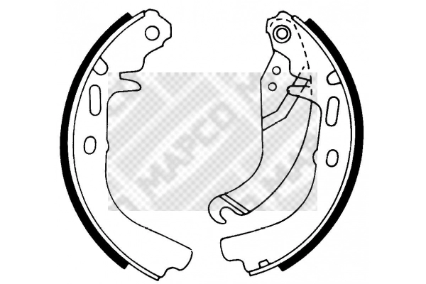 Brake Shoe Set (8792)