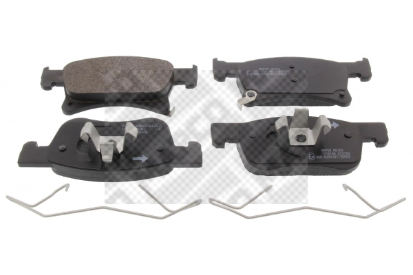 Brake Pad Set, disc brake (6681)