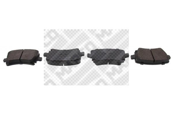 Brake Pad Set, disc brake (6696)