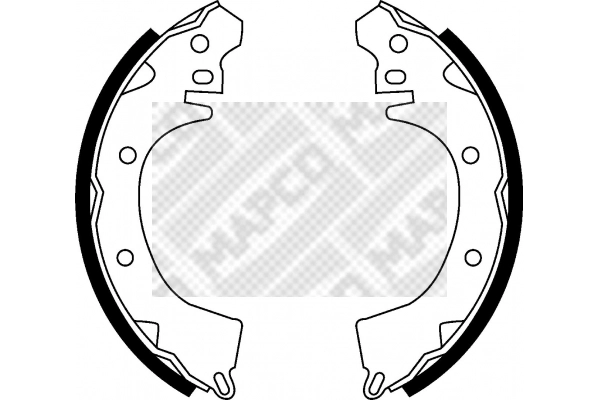 Brake Shoe Set (8561)