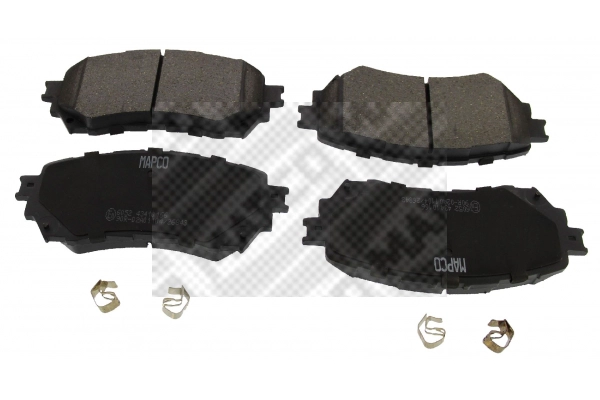 Brake Pad Set, disc brake (6052)