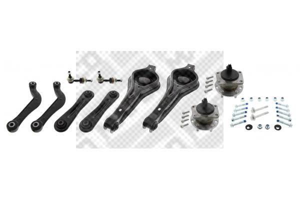 Control/Trailing Arm Kit, wheel suspension (53615/4)