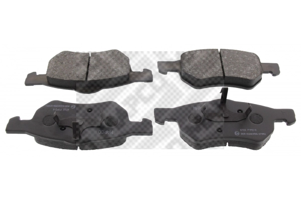 Brake Pad Set, disc brake (6722)