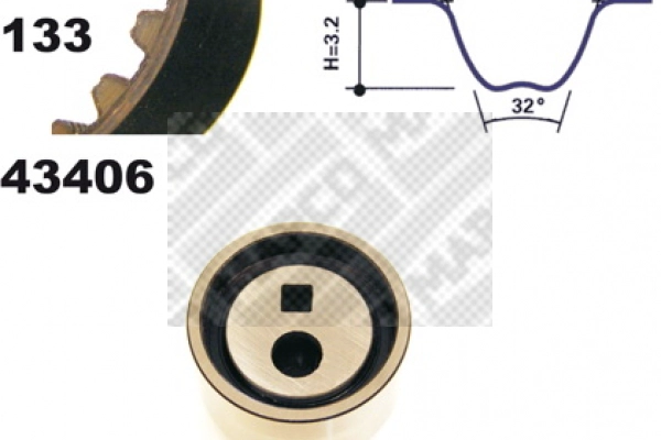 Timing Belt Kit (23406)