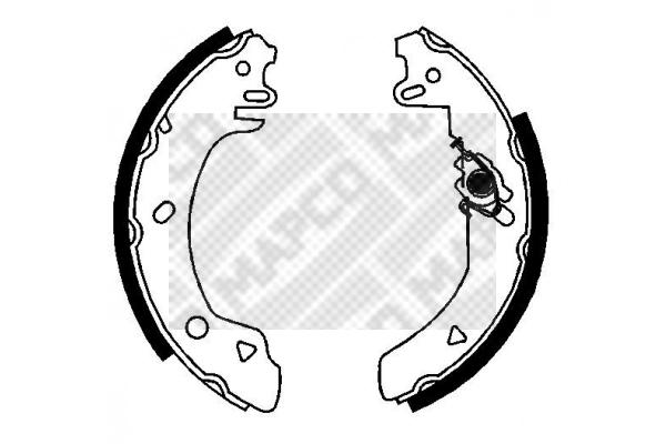 Brake Shoe Set (8826)