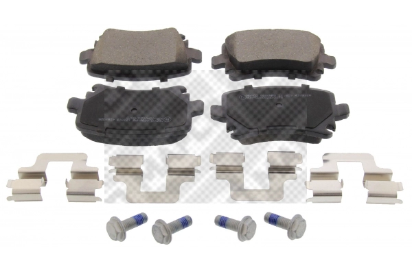 Brake Pad Set, disc brake (6696/1HPS)