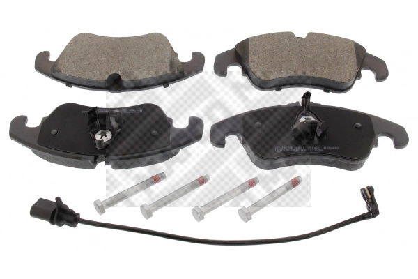 Brake Pad Set, disc brake (6697)