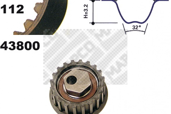 Timing Belt Kit (23800)
