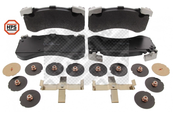 Brake Pad Set, disc brake (6676HPS)
