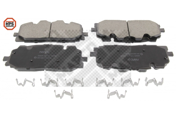Brake Pad Set, disc brake (6998HPS)