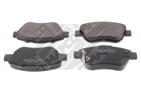 Brake Pad Set, disc brake (6596)