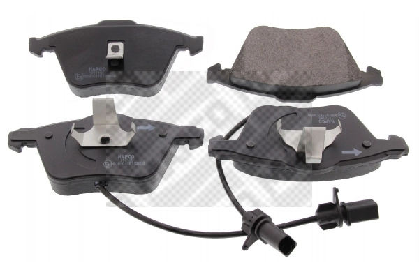 Brake Pad Set, disc brake (6718)