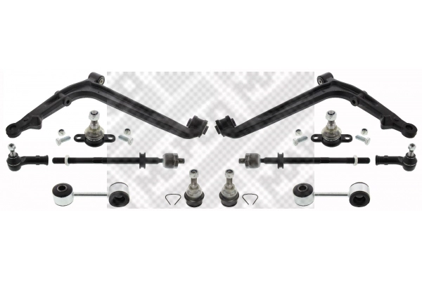 Control/Trailing Arm Kit, wheel suspension (53859)