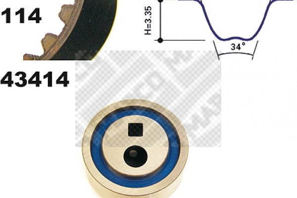 Timing Belt Kit (23414)
