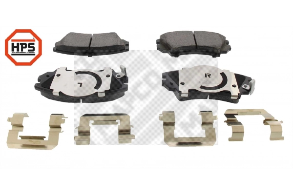 Brake Pad Set, disc brake (6859/1HPS)