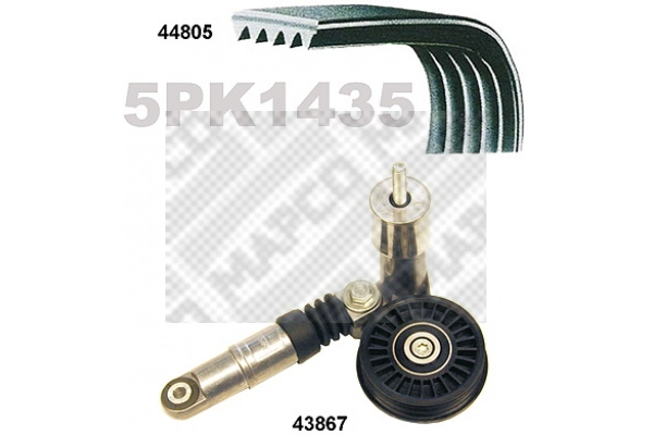 V-Ribbed Belt Set (73805)