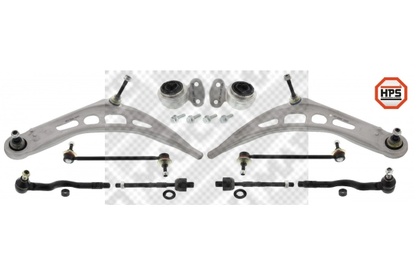 Control/Trailing Arm Kit, wheel suspension (53676/2HPS)