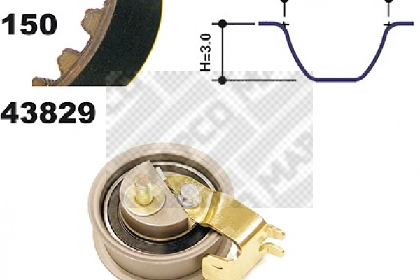 Timing Belt Kit (23829)