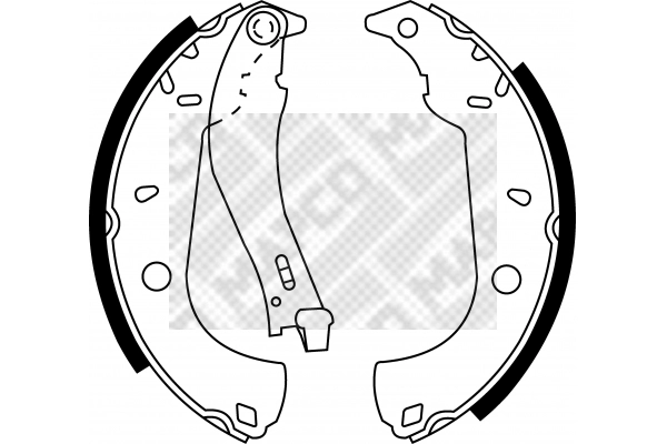 Brake Shoe Set (8139)