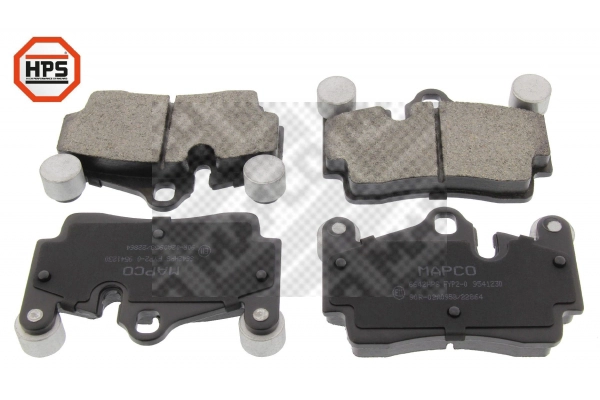 Brake Pad Set, disc brake (6642HPS)